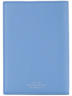 logo stamp passport cover Smythson