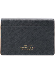 snap button wallet Smythson