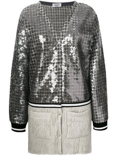 long sequin panel cardigan  Aviù
