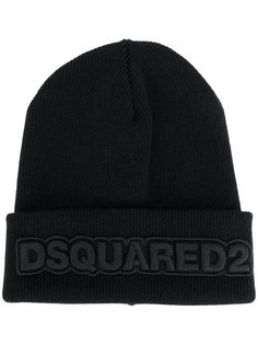 embroidered beanie Dsquared2