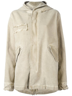 пальто на молнии с капюшоном Mr & Mrs Italy