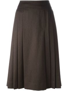 плиссированная юбка Céline Vintage