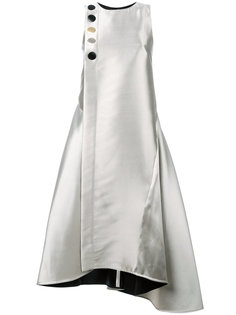 асимметричное платье металлик  Eudon Choi