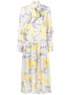 платье с длинными рукавами Camo Flower Saks Potts