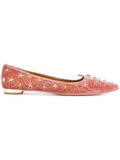Cosmic Star flats Aquazzura