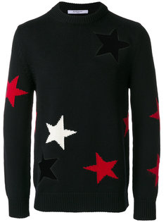 свитер со звездами Givenchy