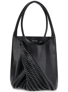 chain construction tote Paco Rabanne