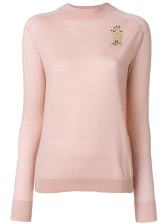 свитер с заплаткой в виде руки Vivetta