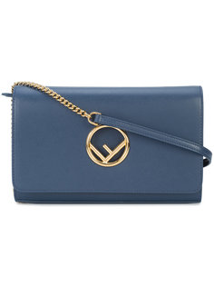 logo wallet on a chain Fendi