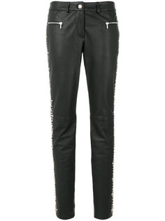 декорированные брюки скинни Michel Klein