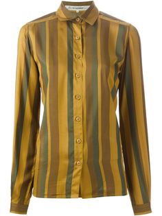 полосатая блузка Jean Louis Scherrer Vintage