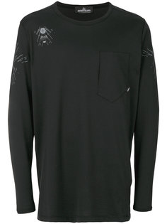 garment dyed long sleeve top Stone Island Shadow Project