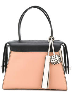 сумка-тоут с кисточкой и кубом Tods Tod’S