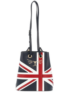 Union Jack Feline Bucket Bag Charlotte Olympia