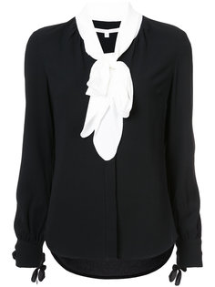 Presley tie neck blouse Veronica Beard