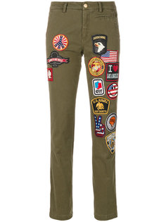 embroidered patch trousers History Repeats