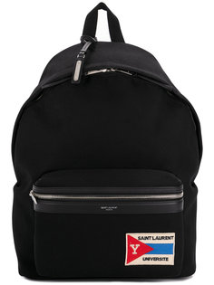рюкзак с передним карманом на молнии Saint Laurent