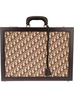 чемодан с монограммой Christian Dior Vintage
