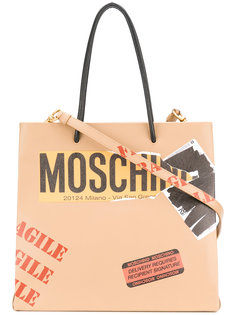 logo shoulder bag Moschino