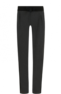 Брюки прямого кроя с лампасами Deha