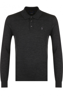 Шерстяное поло с длинными рукавами Polo Ralph Lauren