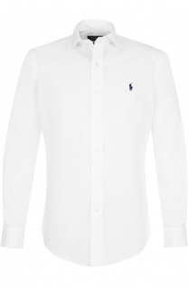 Хлопковая сорочка с воротником кент Polo Ralph Lauren