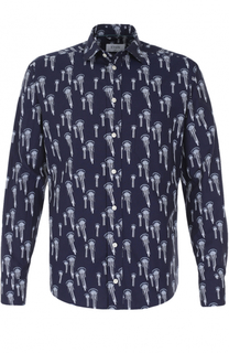 Хлопковая сорочка с принтом Eton