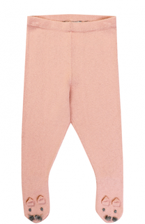 Ползунки из хлопка и шерсти с декором Stella McCartney