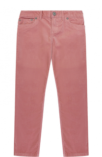 Хлопковые брюки прямого кроя Polo Ralph Lauren