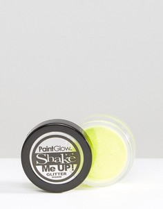 Шейкер с флуоресцентными блестками PaintGlow Shake Me Up - Оранжевый Beauty Extras