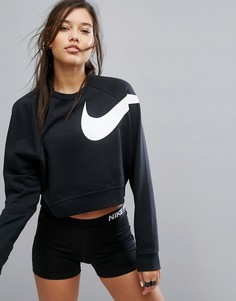 Черный лонгслив Nike Versa - Черный