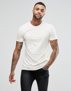 Бежевая футболка с тисненым логотипом Puma Archive 57450724 - Бежевый