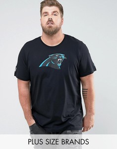 Черная футболка New Era PLUS NFL Carolina Panthers - Черный