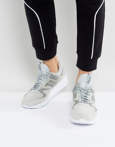 Серые замшевые кроссовки Saucony Grid 8500 HT S70370-1 - Серый