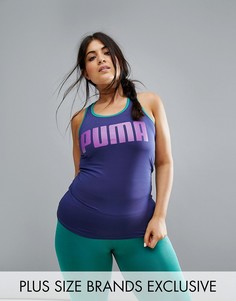 Майка Puma эксклюзивно для ASOS Plus - Темно-синий