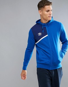 Куртка на молнии с капюшоном Umbro - Синий