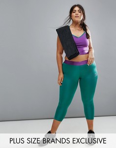 Леггинсы Puma эксклюзивно для ASOS Plus - Зеленый