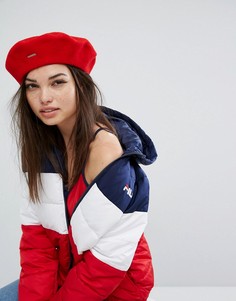 Красный берет с логотипом Kangol - Красный