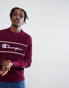 Свитшот с принтом Champion - Красный