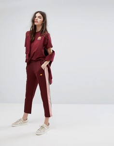 Спортивные штаны с полосками Ellesse - Красный
