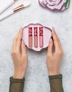 Набор жидких помад для губ Lime Crime - Розовый