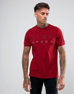 Футболка с логотипом Luke Sport Max - Красный