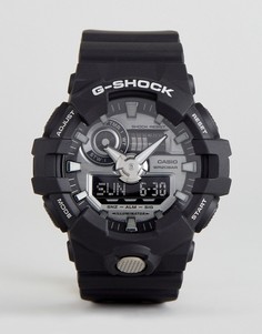 Черные цифровые часы на силиконовом ремешке G-Shock GA-710-1AER - Черный