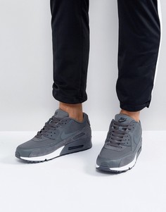 Серые кроссовки Nike Air Max 90 537384-078 - Серый
