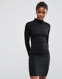 Платье с завышенной талией Mbym - Черный