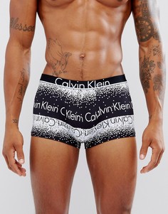 Боксеры-брифы с заниженной талией из микрофибры Calvin Klein ID - Черный