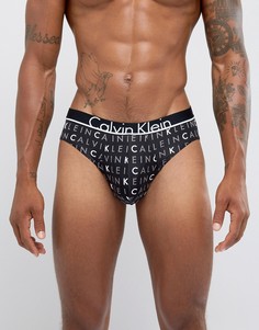 Трусы из микрофибры Calvin Klein ID - Черный