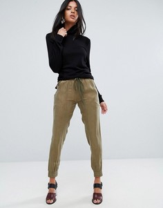 Джоггеры из купро To Be Adored Tayla - Зеленый