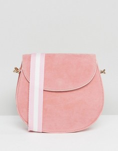 Розовая сумка из искусственной замши Glamorous - Розовый