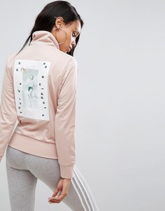 Куртка на молнии Adidas - Бежевый